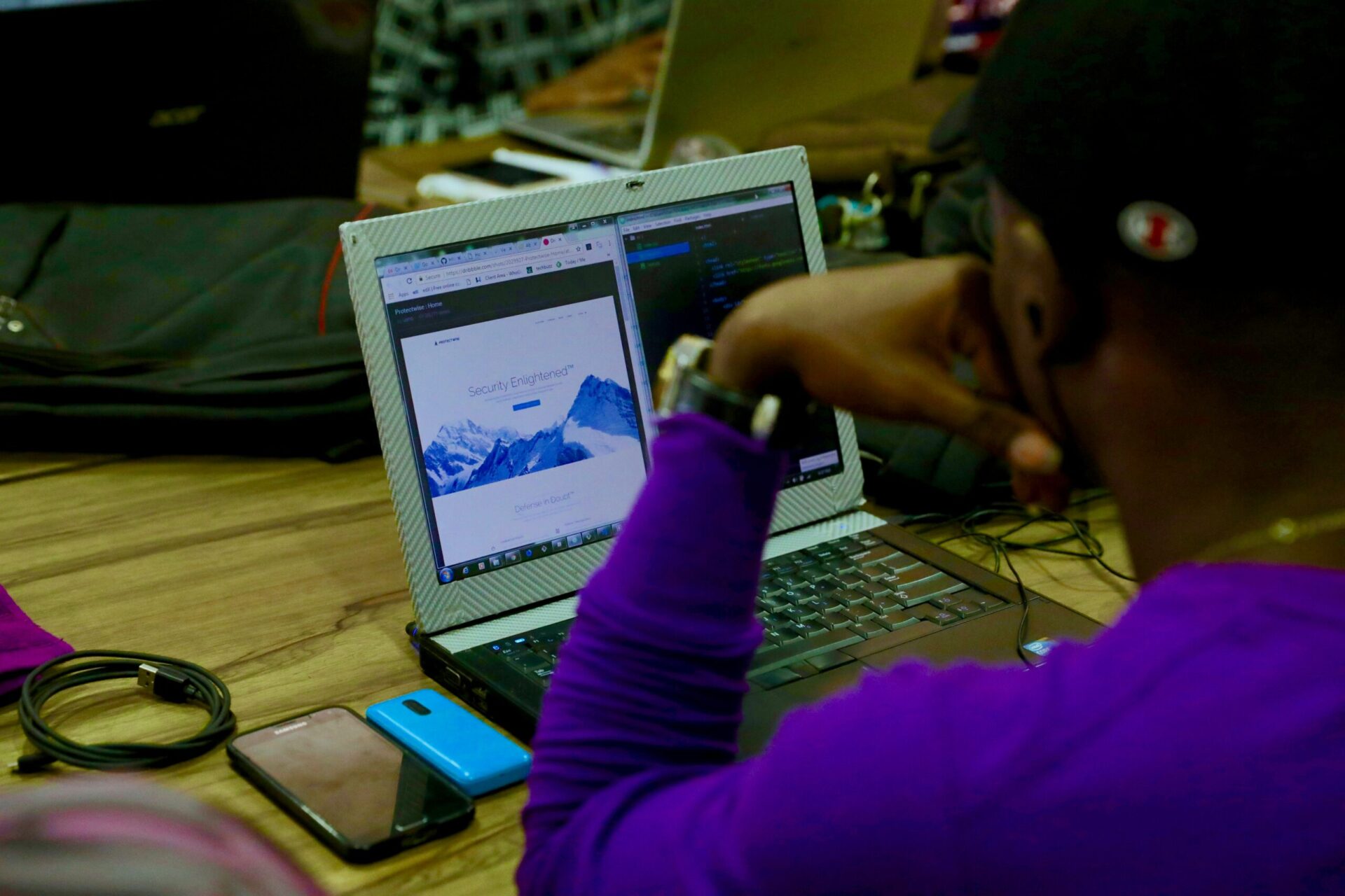 Custom html landing page design services soft ranges