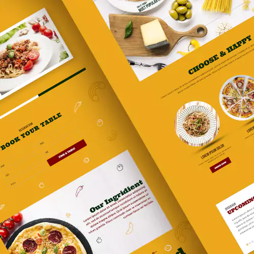 Restaurant Website Design Services Soft Ranges