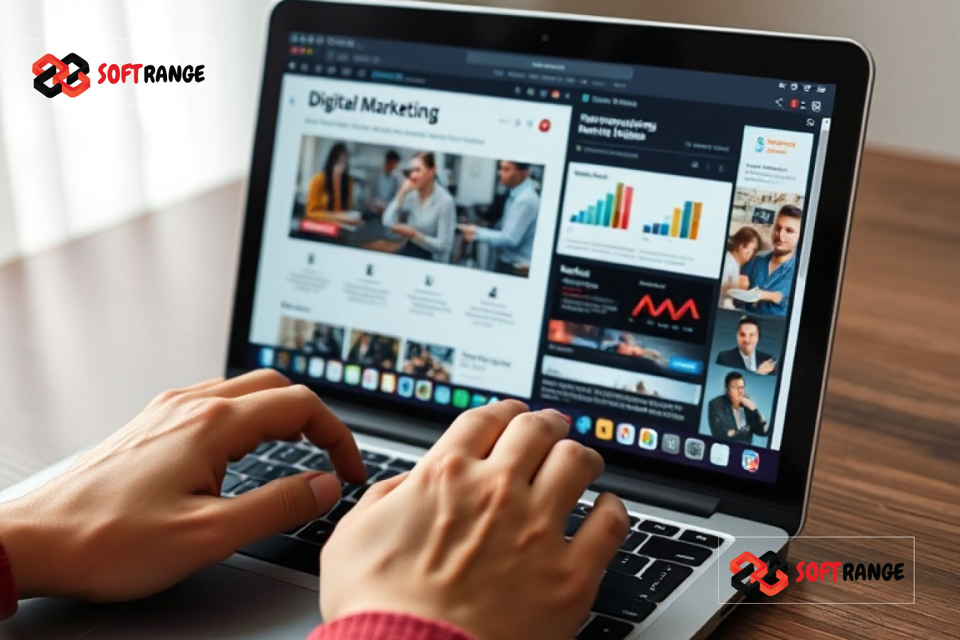 Soft ranges provides digital marketing services to companies across the U.S.