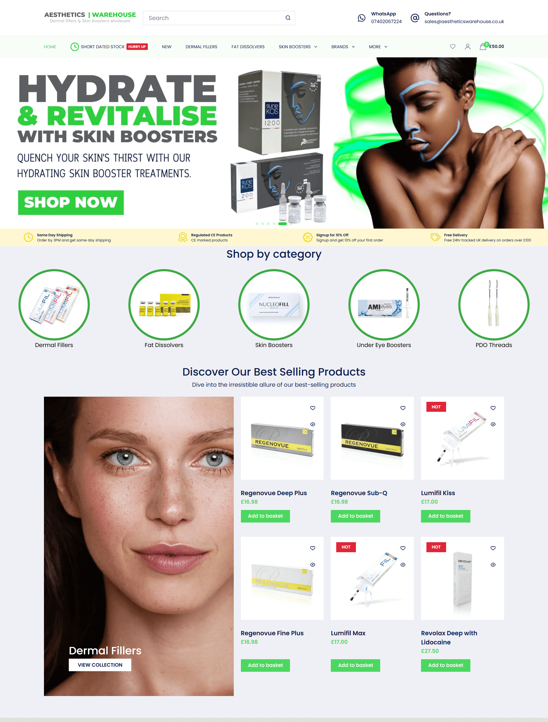 Aesthetic warehouse Ecommerce website using wordpress Woocommerce Ecommerce Development Services Soft Ranges