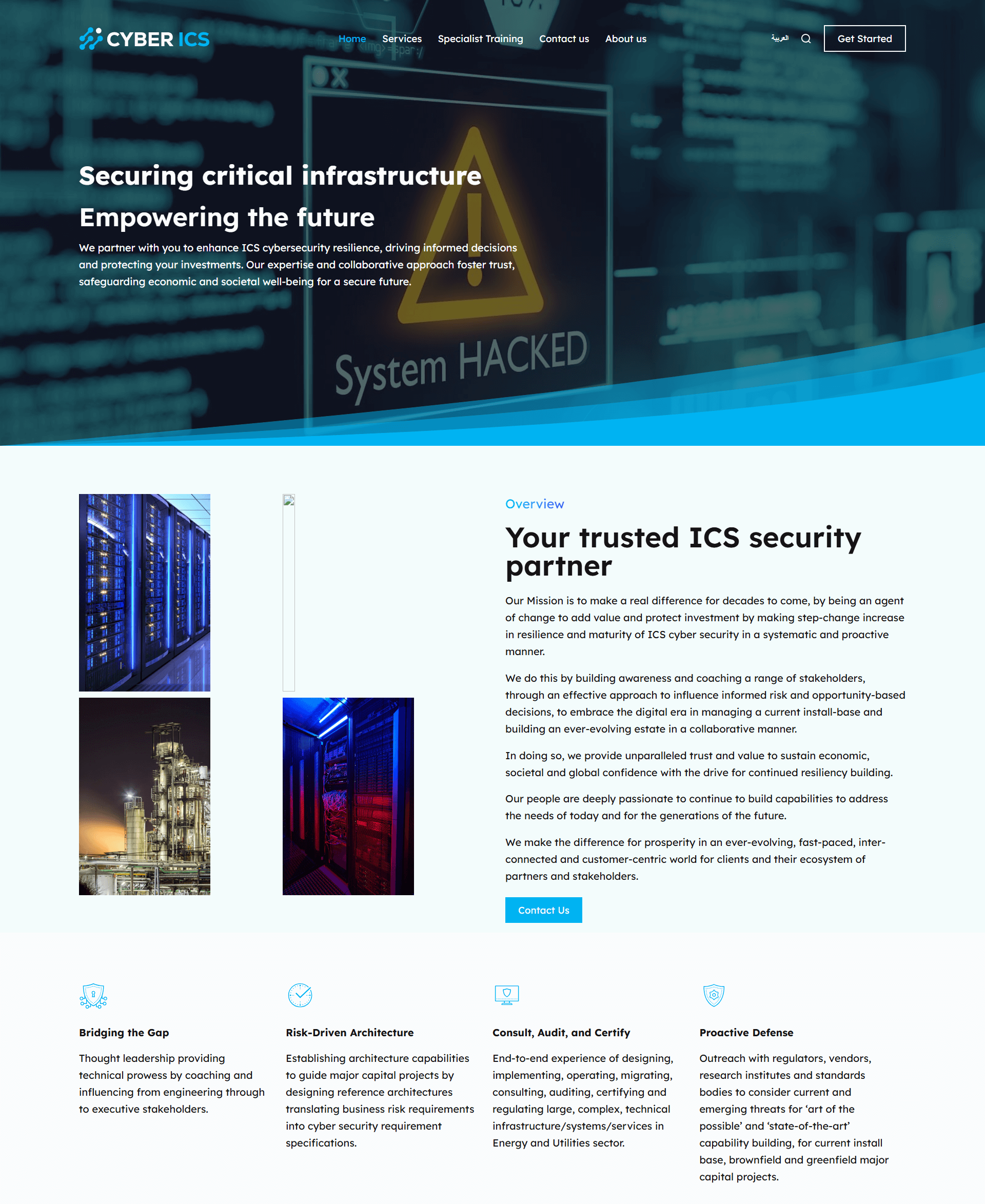 CYBER ICS cyber security website using wordpress CYBER ICS cyber security website using wordpress