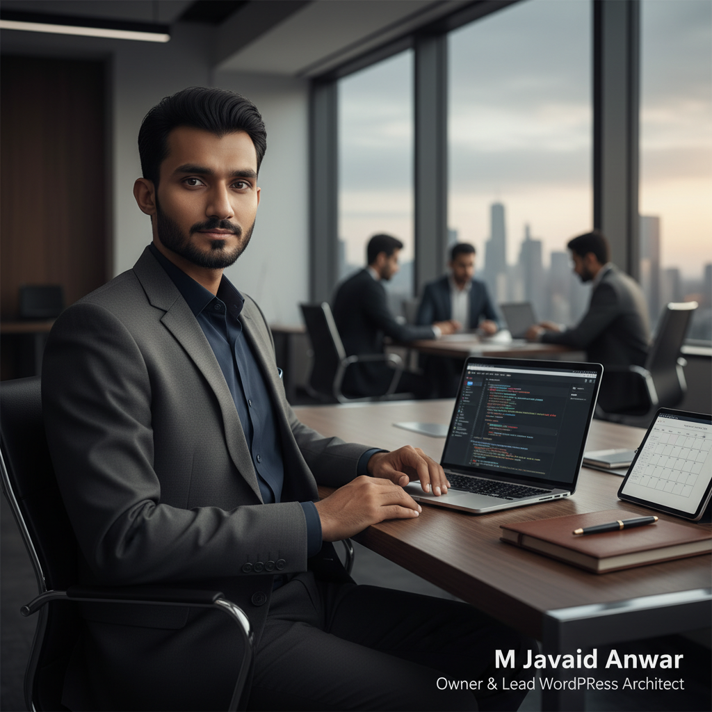 M javaid Anwar wordpress developer softranges